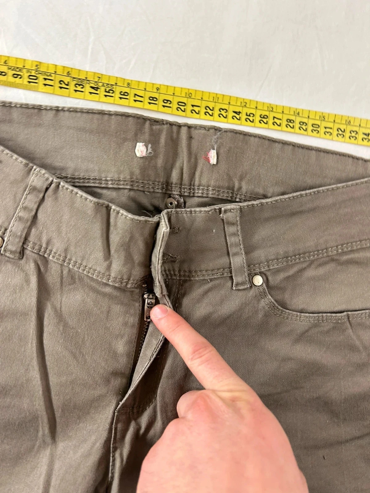 Vintage grey flared jeans – photo 7